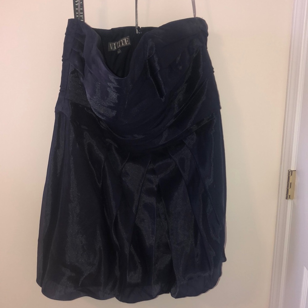 White by Vera Wang strapless dress